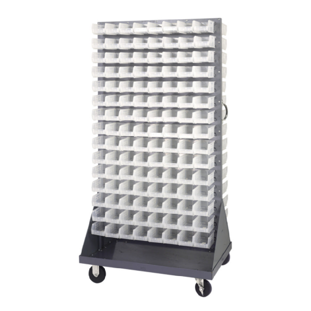 Quantum QMD-36H-220CL Louvered Rack 36"W X 25"D X 72"H 1200 Lb. Capacity