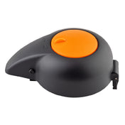 Tablecraft 12688 Decaf Lid 9.25" X 5.5" X 3" Orange Push Insert