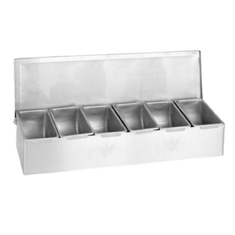 Thunder Group SSCD006 Bar Condiment Dispenser Countertop Design 6-compartment