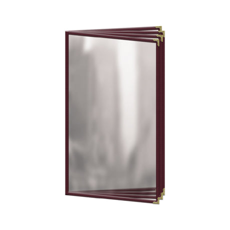 Risch TEDD 8.5X14-LEATHERETTE Deluxe Sewn Leatherette Menu Cover (specify Color)