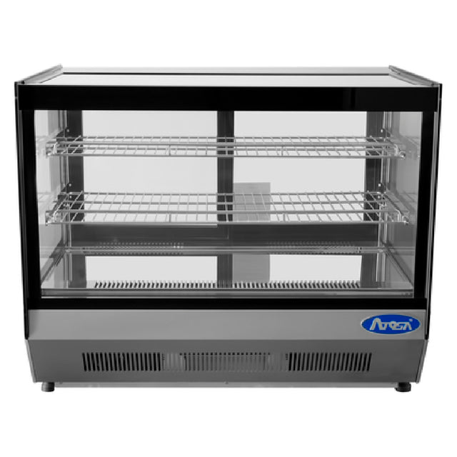 Atosa CRDS-42 Refrigerated Display Case Countertop 27-3/5"W X 22-1/10"D X 26-2/5"H