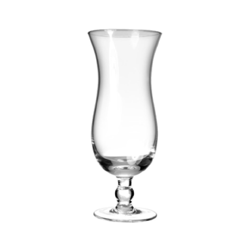 International Tableware 508 Hurricane Glass 17 Oz. Footed/stem