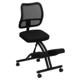 Flash Furniture WL-3520-GG Ergonomic Kneeling Chair 20"W X 27-3/4"D 41" To 42-1/2" Adjustable Height