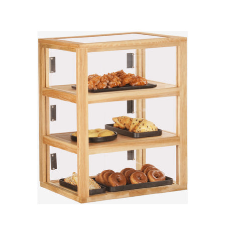 Cal Mil 22912-115 Display Case 21"W X 17"D X 28"H Square