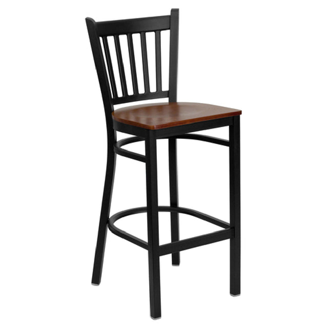 Flash Furniture XU-DG-6R6B-VRT-BAR-CHYW-GG Hercules Series Restaurant Bar Stool