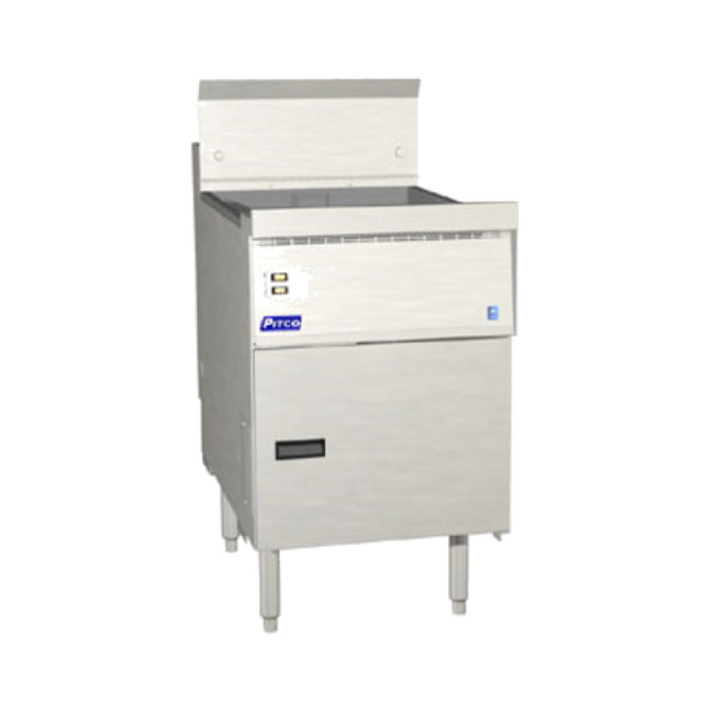 Pitco FBG18 Flat Bottom Fryer Gas Floor Model