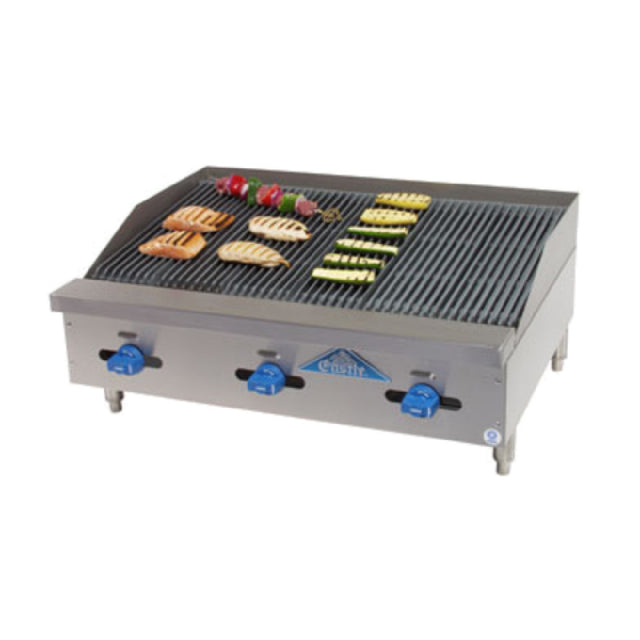 Comstock-Castle FHP36-3RB Char-Broiler Countertop Gas
