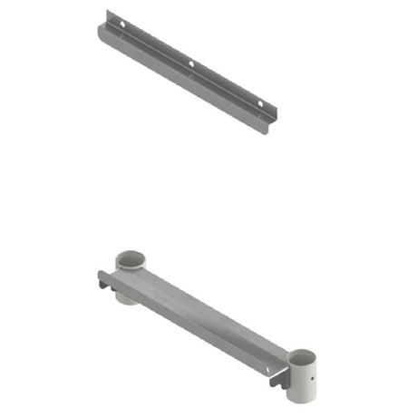 John Boos PB-SCH18-1 Sink Cover Storage Holder Holds (1) Board Attaches To Sink Legs To Hold Boards Vertically