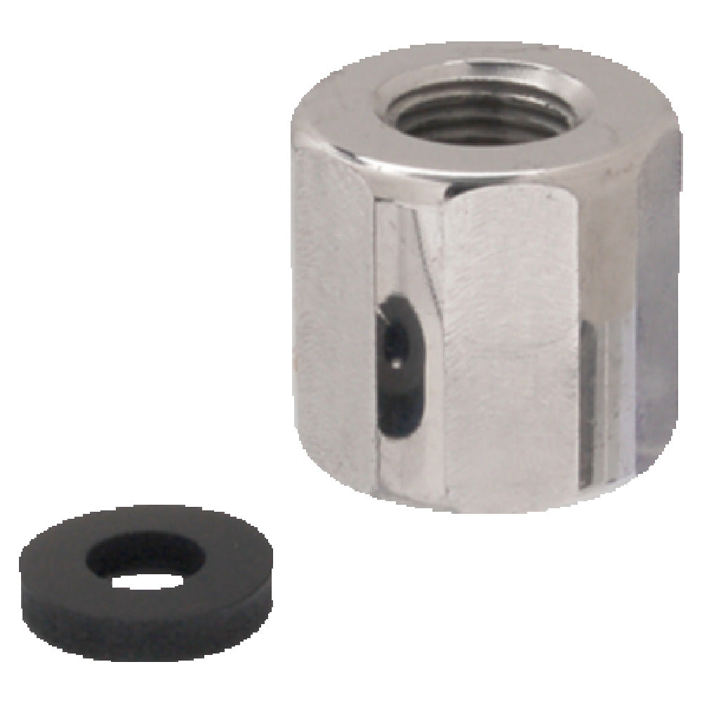 Franklin Machine Products 113-1046 Adaptor Adapts Fisher Hose To T&S Spring Body
