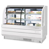 Turbo Air TCGB-72CO-W-N Bakery Case Combi Dry & Refrigerated 72-1/2"W X 34-1/4"D X 50-1/2"H