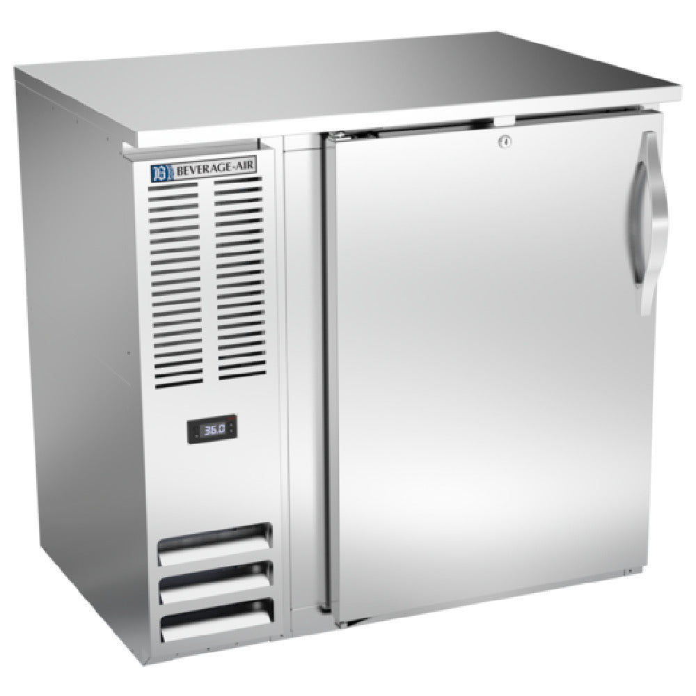 Beverage Air BBN36HC-F-S - Refrigerated Food Rated Back Bar Storage Cabinet, One-section