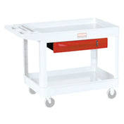 Rubbermaid FG459300RED - Single Full Extension Drawer, Fits 4520-88 & 4546, Red