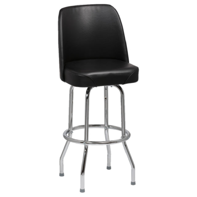 Royal Industries ROY 7721 B Bucket Bar Stool High Back Heavy Foam Padded Waterfall Seat