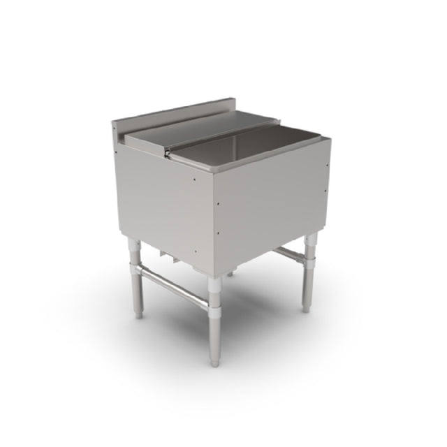 John Boos UBIB-2124-CP7-X Underbar Ice Bin/Cocktail Unit 24"W X 21"D X 32-1/2"H Overall Size