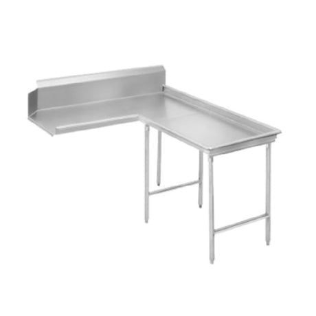 Advance Tabco DTC-G70-48R Island-Clean Dishtable Island Style L-shaped