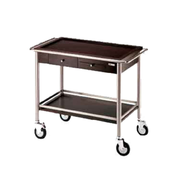 Bauscher Hepp 30.8000.0000 - Serving Trolly, 39-3/4L (1010mm) X 20-7/8"W (530mm) X 32-1/2"H (825mm)