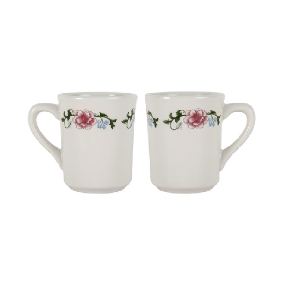 Tuxton LCM-080 Tiara Mug 8 Oz. 4-1/4" X 3" X 3-7/8"