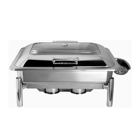 Steelite 7351MW100 Chafing Dish 8 Qt. 22-1/2" X 17" X 11-3/4"