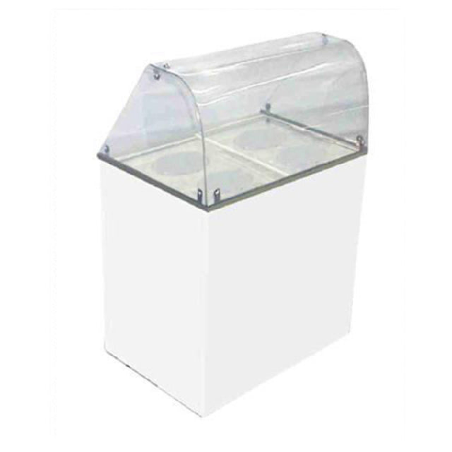 Excellence EDC-4CHC Ice Cream Dipping Cabinet 24-3/4"W 5.0 Cu. Ft. Capacity