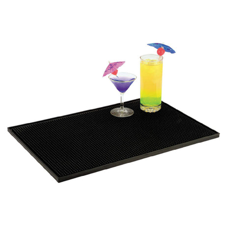 Omcan 80363 (80363) Bar Service Mat 18" X 12" Black