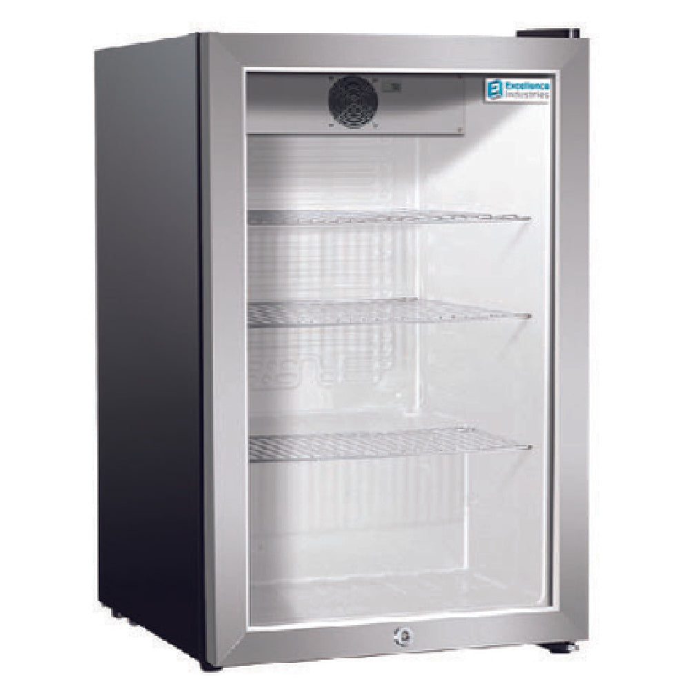 Excellence EMM-3HC Refrigerator Merchandiser/Cooler Countertop One-section