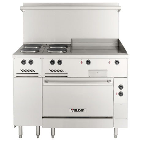 Vulcan EV48S-4FP24G480 Restaurant Range Electric 48"