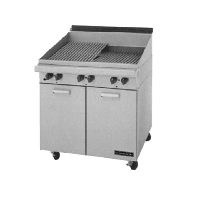 Garland MST17B_LP Master Series Charbroiler Gas 17" W X 23" D Grill Area