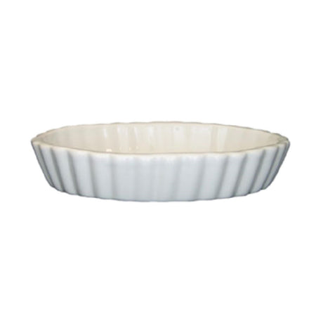 International Tableware SOFO-65-EW Crème Brulee 6-1/2 Oz. 6-1/8" X 4-1/4" X 1-1/8"H