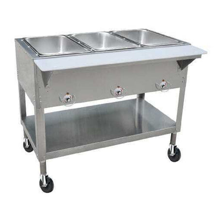 Hubert 56069 - Kratos® Steam Table, Electric, 3 Wells