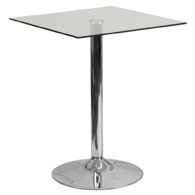 Flash Furniture CH-4-GG Table 23-3/4"W X 23-3/4"D X 30"H Dining Height