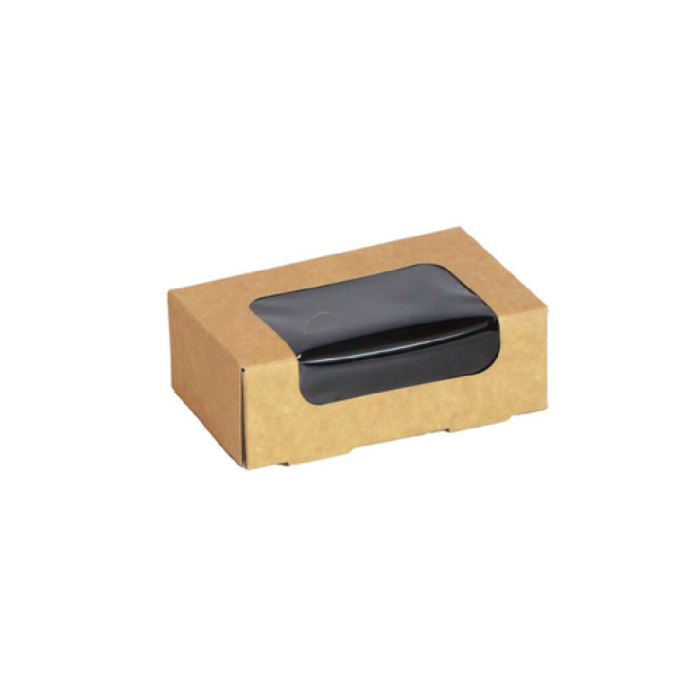 PacknWood 210SUWINA12 - Kraft Sushi Box, 12oz., 4.7" L X 2.8" W X 1.6" H