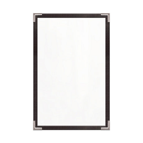 Risch TES 5.5X8.5-NYLON Deluxe Sewn Nylon Menu Cover (specify Color) 5-1/2" X 8-1/2"