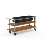 Steelite MGCMLE03BSXW - Salad Bar Station, 71.0" X 29.5" X 35.0", Modular