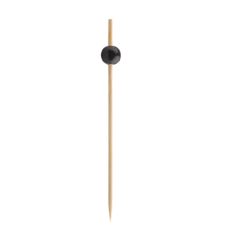 Tablecraft 12208 Ball Pick 0.4375" X 0.4375" X 4.5" Black