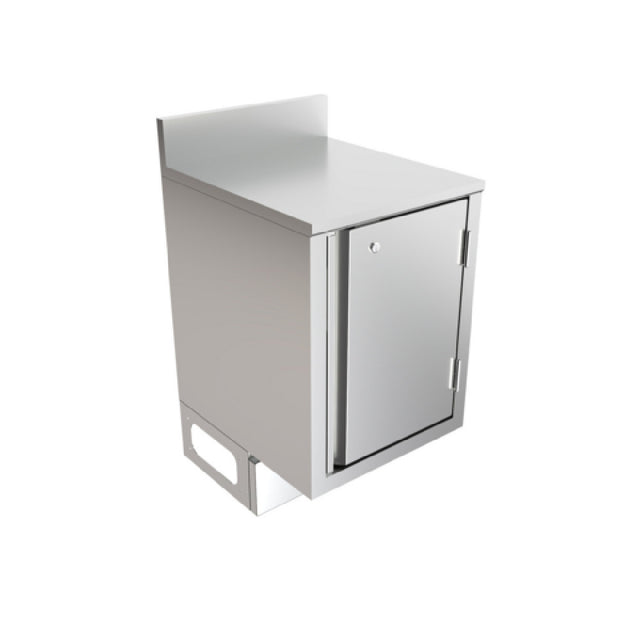 BK Resources UBC-B-21-F18HL Call Series Underbar Cabinet Flat Top Pedestal Base