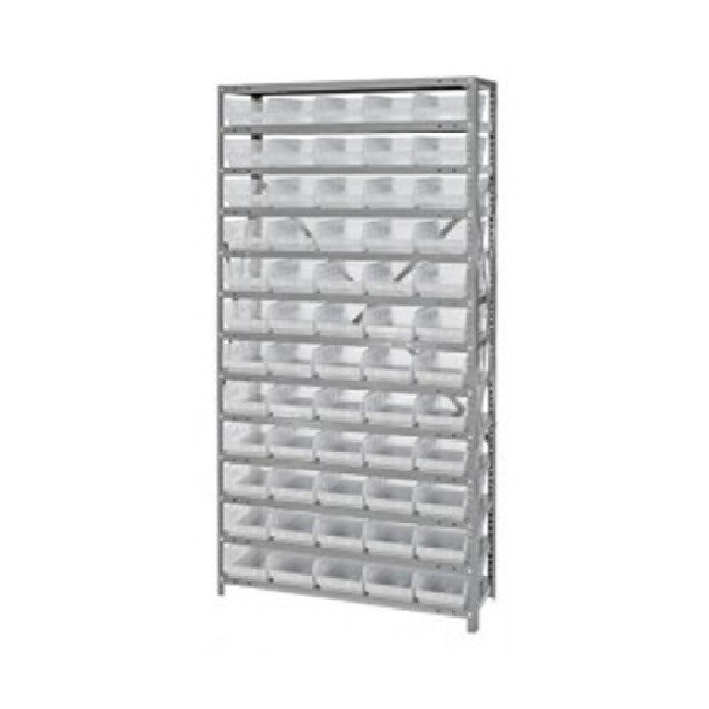 Quantum 1875-104CL Shelving Unit 18"D X 36"L X 75"H Heavy Duty