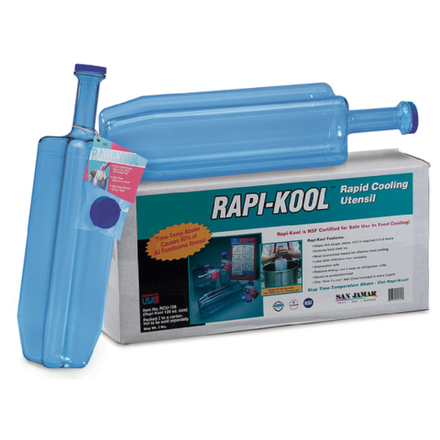 San Jamar RCU1282 Rapi-Kool® Cold Paddle 128 Oz. Polycarbonate