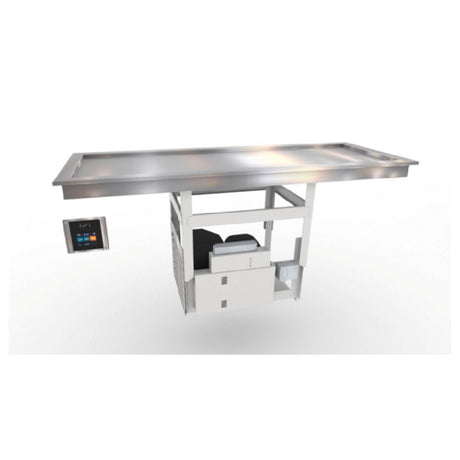 Duke RFT2-SL - Recessed Frost Top Slimline Drop-in Unit, 55"W X 21"D, Fits (2) 18 X 26" Pan Per Shelf