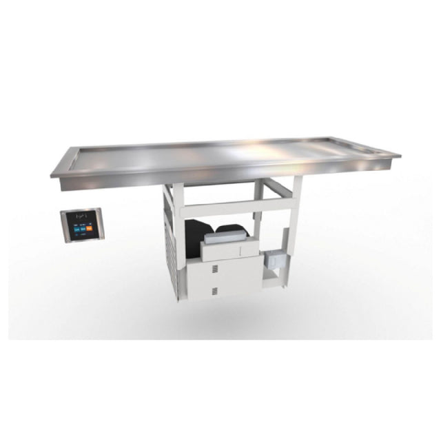 Duke RFT2-SL - Recessed Frost Top Slimline Drop-in Unit, 55"W X 21"D, Fits (2) 18 X 26" Pan Per Shelf