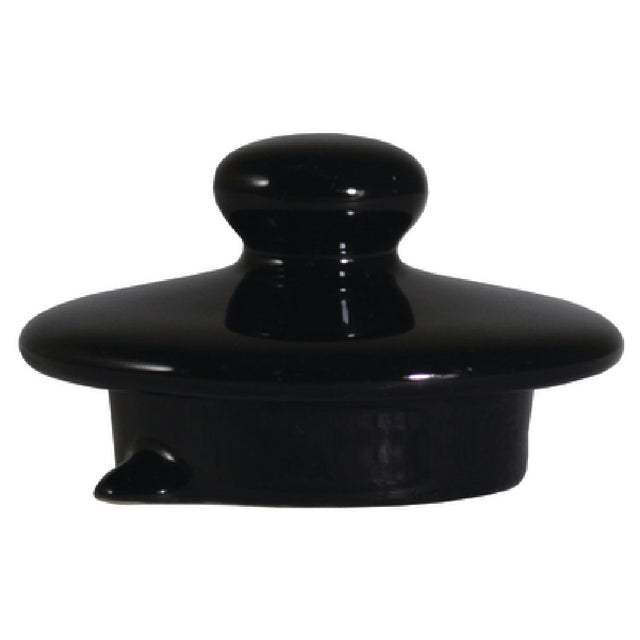 Service Ideas TPCELIDBL Teapot Replacement Lid For TPCE English Style Black (Priced Per Each Packed 180 Each Per Case)