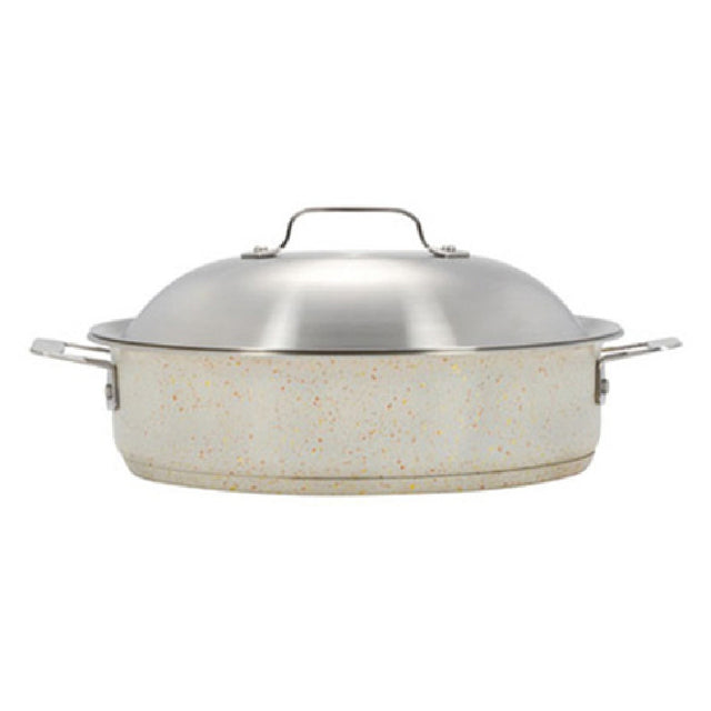 Bon Chef 60001DESERT HotStone Cucina Saute Pan 4 Qt. 11-3/16" Dia. X 2-7/8" H