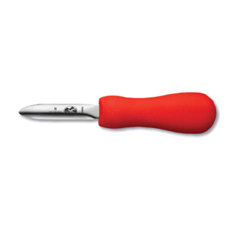 Victorinox 7.6399.3 Oyster Knife 2-3/4" Blade Red Supergrip Handle