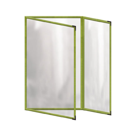 Risch TEDQ 8.5X14-NYLON Deluxe Sewn Nylon Menu Cover (specify Color) 8-1/2" X 14"