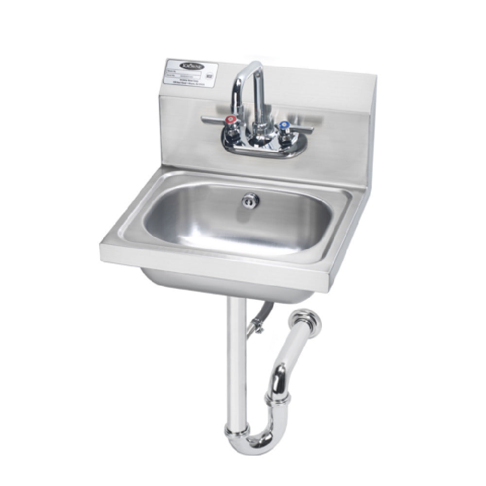 Krowne HS-4 Hand Sink Wall Mount 17-1/4" X 15-1/4" X 13-3/8"H OA