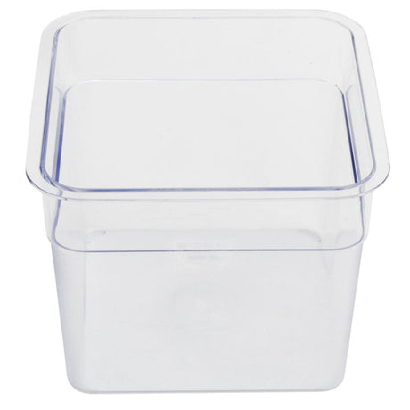 Alegacy Foodservice Products PCSC5S E™ Economy Storage Container 6 Qt. 8-7/8" X 8-7/8" X 7"