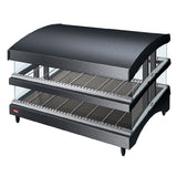 Hatco GR3SDS-33TCT Glo-Ray® Designer Slant Display Warmer With Curved Canopy Top