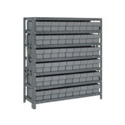 Quantum 1839-604_BLUE - Shelving Unit, 18"D X 36"L X 39"H, Heavy Duty