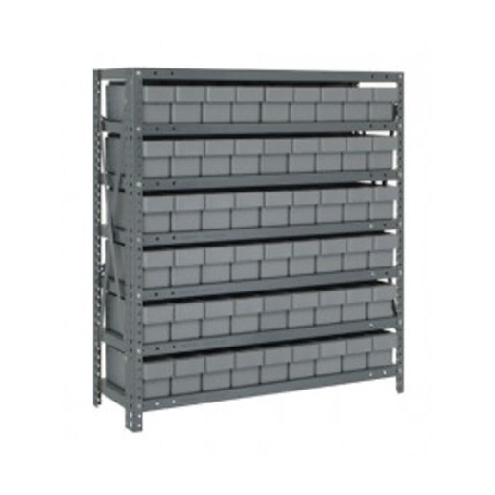 Quantum 1839-604_YELLOW - Shelving Unit, 18"D X 36"L X 39"H, Heavy Duty