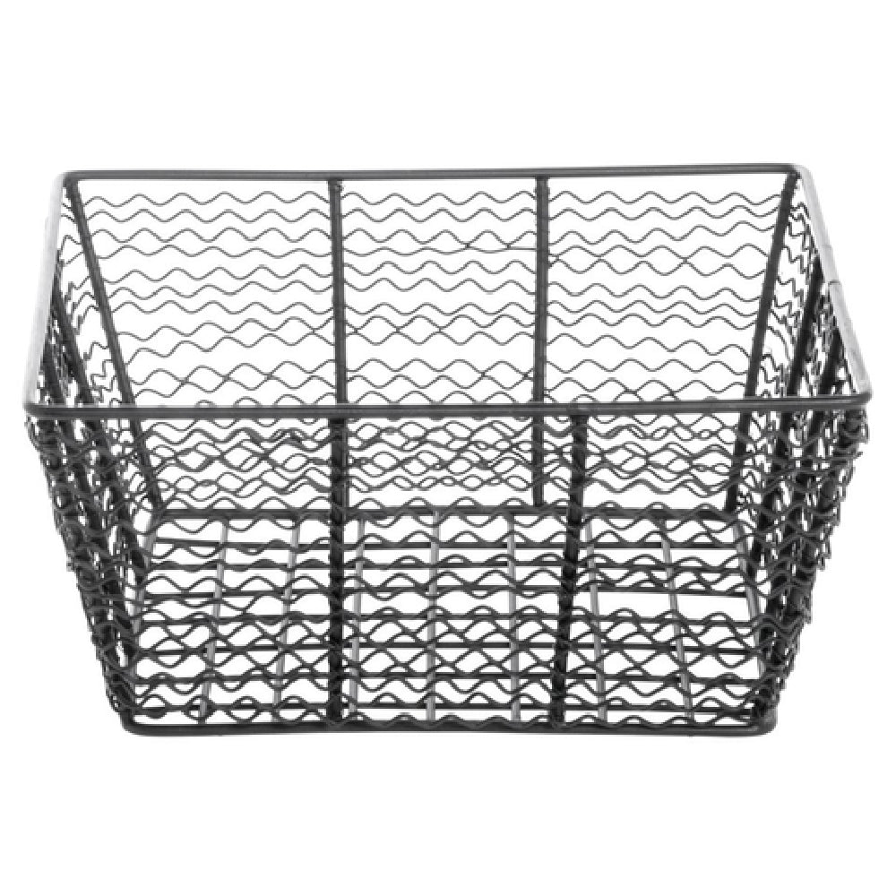 Hubert 12353 - Basket, 10-3/16" X 10-3/16" X 4-11/12"H, Square