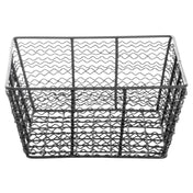 Hubert 12353 - Basket, 10-3/16" X 10-3/16" X 4-11/12"H, Square